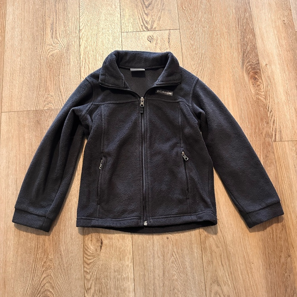Columbia Charcoal Fleece Jacket